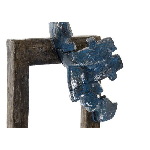 Decorative Figure Dekodonia Abstract Metal Resin (18 x 9 x 39 cm) Dekodonia