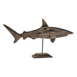 Decorative Figure Dekodonia Wood Metal Shark (89 x 12 x 49 cm) Dekodonia