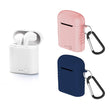 Bluetooth Headset with Microphone Contact Twins Mini 400 mAh White Contact