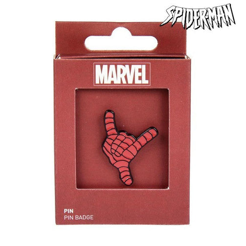 Pin Spiderman Metal Red Spiderman