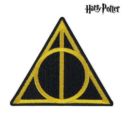 Patch Harry Potter Yellow Black Polyester Harry Potter