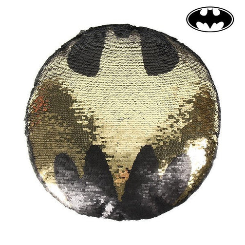 Magic Sequinned Mermaid Cushion Batman 74489 Black (30 X 30 cm) Batman