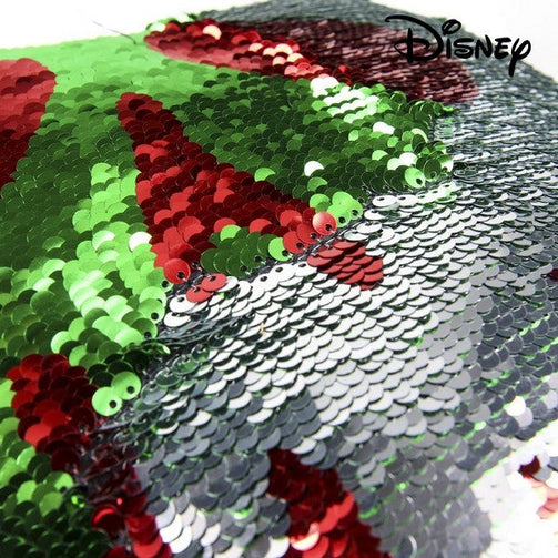 Magic Sequinned Mermaid Cushion Princesses Disney 74494 Red (30 X 30 cm) Princesses Disney
