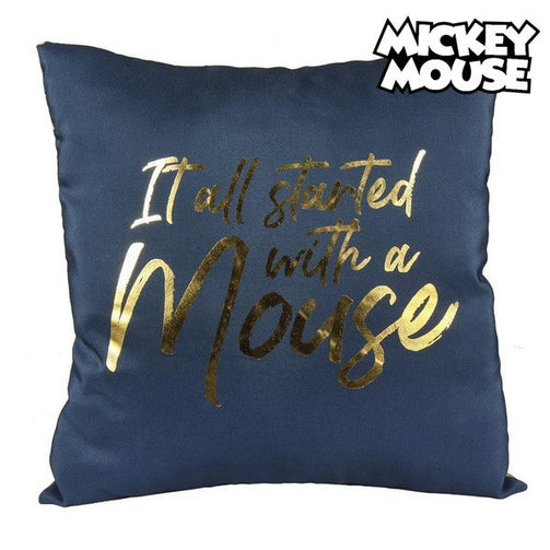 Cushion Mickey Mouse 74511 Navy blue (40 X 40 cm) Mickey Mouse