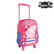 3D School Bag with Wheels Peppa Pig Pink Peppa Pig