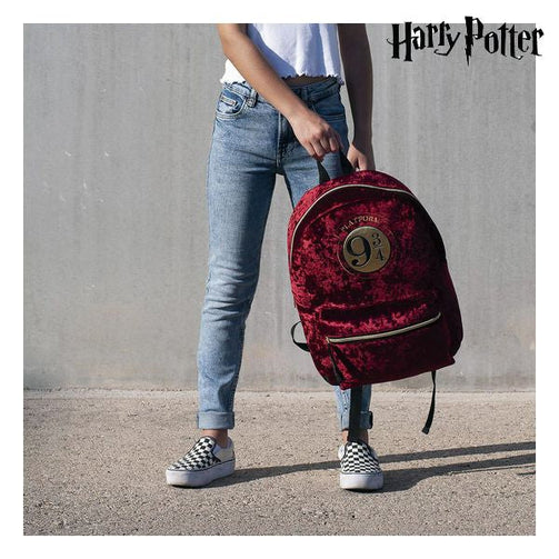 Casual Backpack Harry Potter 72774 Burgundy Harry Potter