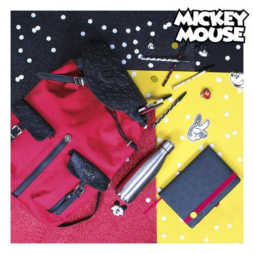 Casual Backpack Mickey Mouse Red Black Mickey Mouse