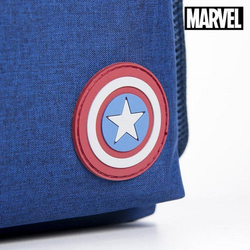 School Bag Captain America The Avengers Navy blue Grey The Avengers