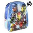 3D Child bag The Avengers Blue Metallic The Avengers