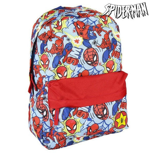 School Bag Spiderman Red Blue Spiderman