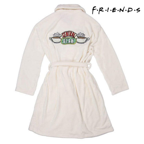 Dressing Gown Friends White Adults Friends