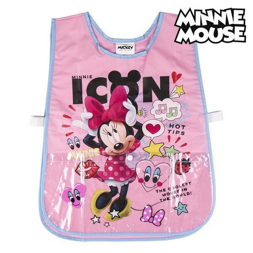 Bib Minnie Mouse Pink Minnie Mouse