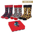 Socks Minnie Mouse Adult (3 uds) (One size) Minnie Mouse