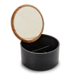 Jewelry box Black Plastic Mirror BigBuy Home