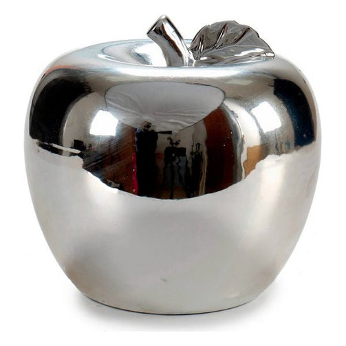 Decorative Fruit Chrome silver (22 x 19,8 x 22 cm) Gift Decor