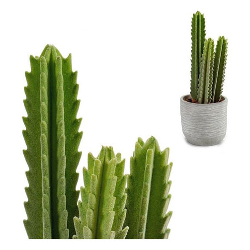 Cactus Plastic Cactus (12 x 32,5 x 12 cm) Ibergarden