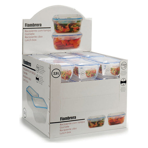 Lunch box 2,3 L BigBuy Home