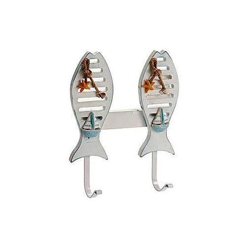 Hanger Wood (5,5 x 24 x 21 cm) Double Gift Decor