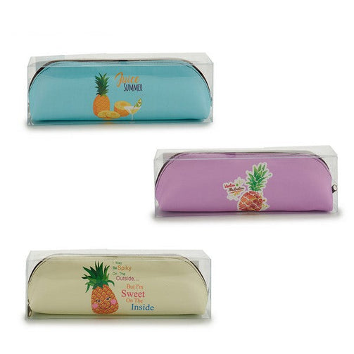 School Case Plastic Stripes (4 x 6,5 x 20 cm) Pincello