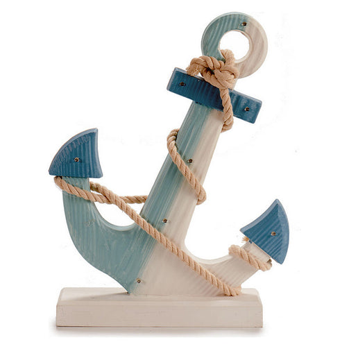 Decorative Figure Wood Rope (7,5 x 39 x 30 cm) LED Lights Gift Decor