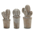 Decorative Figure Cactus Stone (7 x 17 x 8 cm) Ibergarden