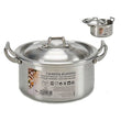 Casserole Aluminium 1,5 L BigBuy Home