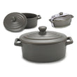 Saucepan Grey (8,5 x 7,5 x 14,5 cm) BigBuy Home