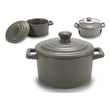 Saucepan Grey (9,5 x 7 x 12,5 cm) BigBuy Home