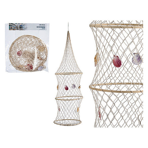 Basket Red Natural 29 x 76 cm BigBuy Home