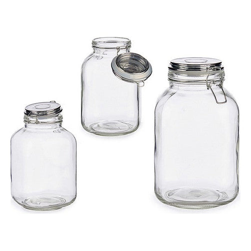 Jar Glass 3 L (14 x 24 x 14 cm) Vivalto