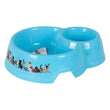 Pet feeding dish Double (750 ml) (22 x 17 x 6 cm) BigBuy Pets