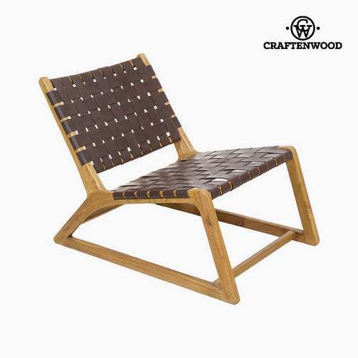 Armchair Mindi wood (60 x 80 x 70 cm) by Craftenwood BigBuy Home