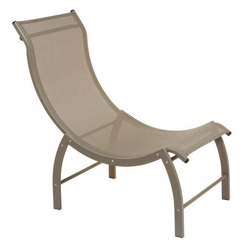 Sun-lounger (106 x 58 x 94 cm) Aluminium BigBuy Home