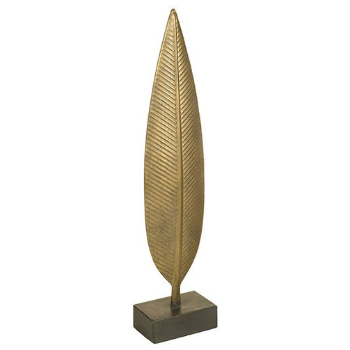 Decorative Figure Brass BigBuy Home