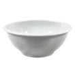 Salad Bowl Porcelain White (170 cl) (ø 24 x 9 cm) BigBuy Home