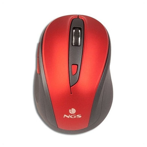 Wireless Mouse NGS EVOMUTERED Plug and play Red NGS