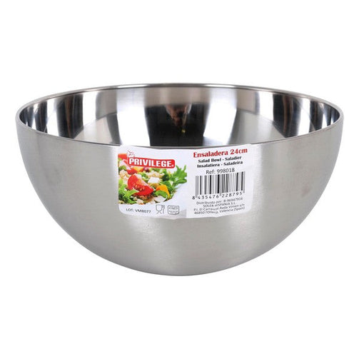 Salad Bowl Privilege Aperitif Steel (24,1 x 11,7 cm) Privilege