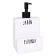 Soap Dispenser La Mediterránea Kitchen Rectangular (10 x 8 cm) La Mediterránea