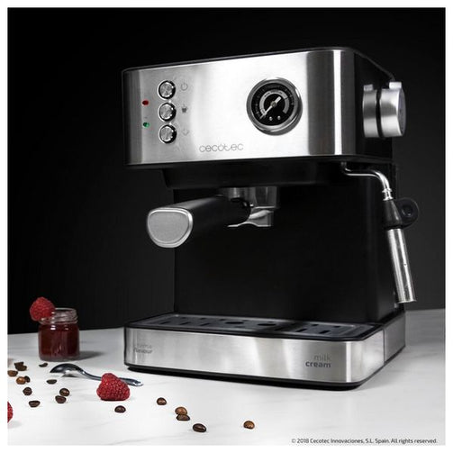 Express Manual Coffee Machine Cecotec Power Espresso 20 Professionale 1,5 L Silver Black Cecotec