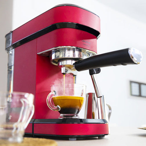 Express Manual Coffee Machine Cecotec Cafelizzia 790 Shiny 1,2 L 20 bar 1350W Red Cecotec
