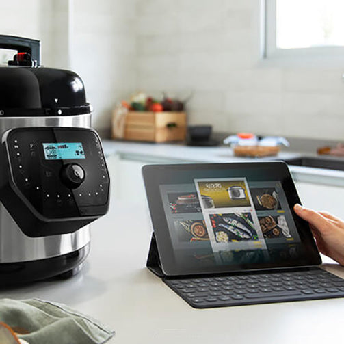 Food Processor Cecotec H Deluxe 6 L LCD Stainless steel Cecotec