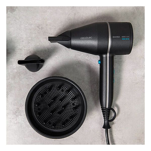 Hairdryer Cecotec Bamba IoniCare 5500 PowerStyle Black 1800W Black Cecotec