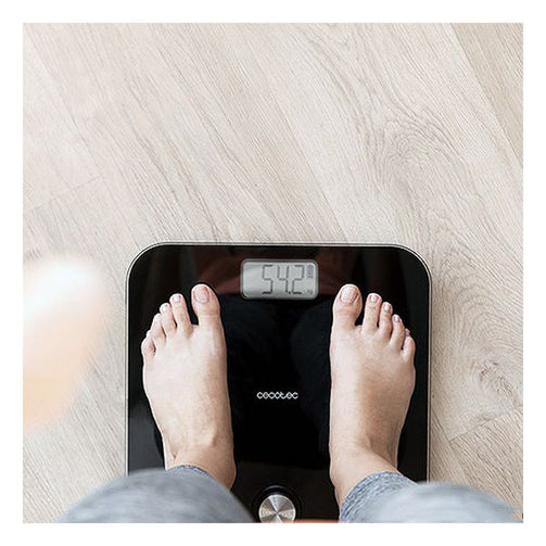 Digital Bathroom Scales Cecotec EcoPower 10000 Healthy Black LCD 180 kg Black Cecotec