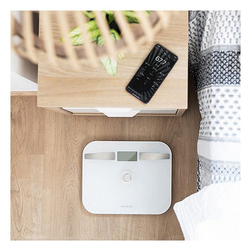 Digital Bathroom Scales Cecotec EcoPower 10200 Smart LCD Bluetooth 180 kg White Cecotec