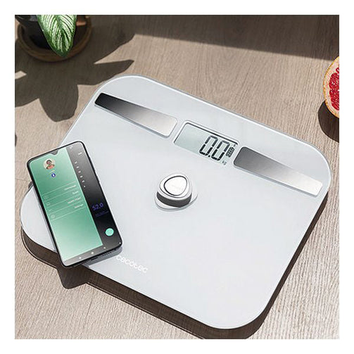 Digital Bathroom Scales Cecotec EcoPower 10200 Smart LCD Bluetooth 180 kg White Cecotec
