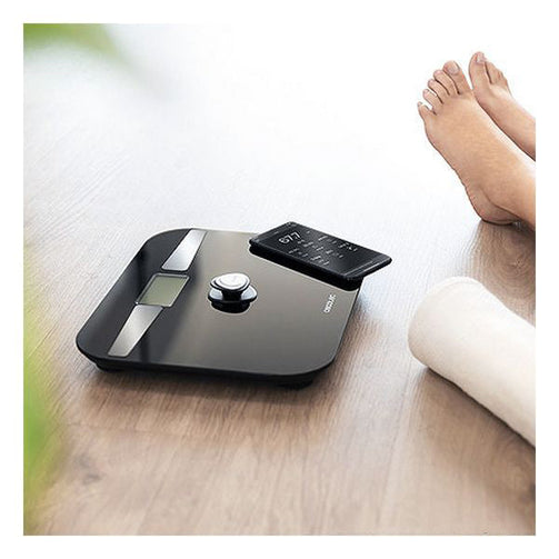 Digital Bathroom Scales Cecotec EcoPower 10200 Smart Healthy LCD Bluetooth 180 kg Black Cecotec