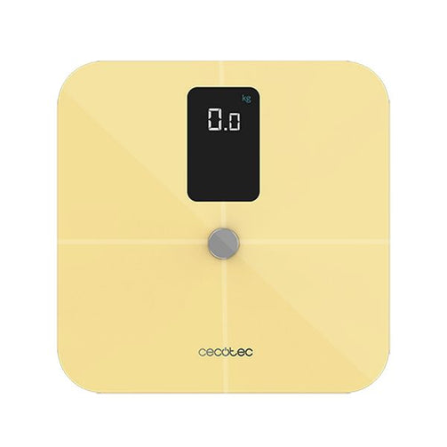 Digital Bathroom Scales Cecotec Surface Precision 10400 Smart Healthy Vision Yellow Cecotec