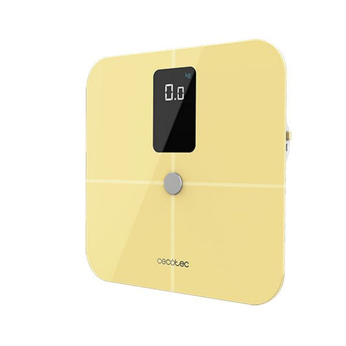 Digital Bathroom Scales Cecotec Surface Precision 10400 Smart Healthy Vision Yellow Cecotec