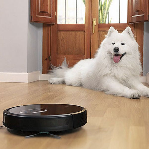 Robot Vacuum Cleaner Cecotec Conga 1790 Titanium Wifi 64 dB 2100 PA Black Cecotec