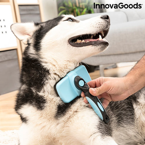 Cleaning Brush for Pets with Retractable Bristles Groombot InnovaGoods InnovaGoods